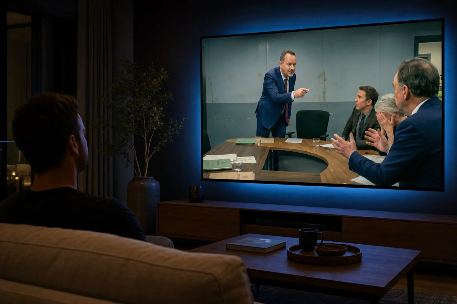 Watching dramatic British TV with a soundbar